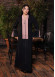 FARSAN KUMAŞLI ELMAS TAŞLI ABAYA FERACE 693 - Pembe