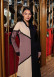 Modest Two-Tone Farsan Abaya 691 - lilac