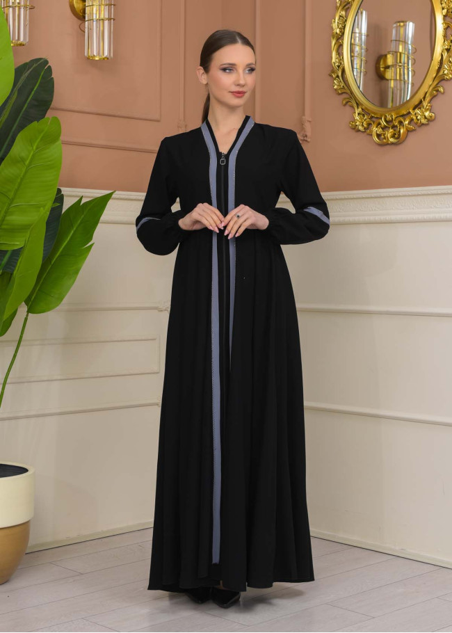 Modest Rose Risa Abaya 688 - blue