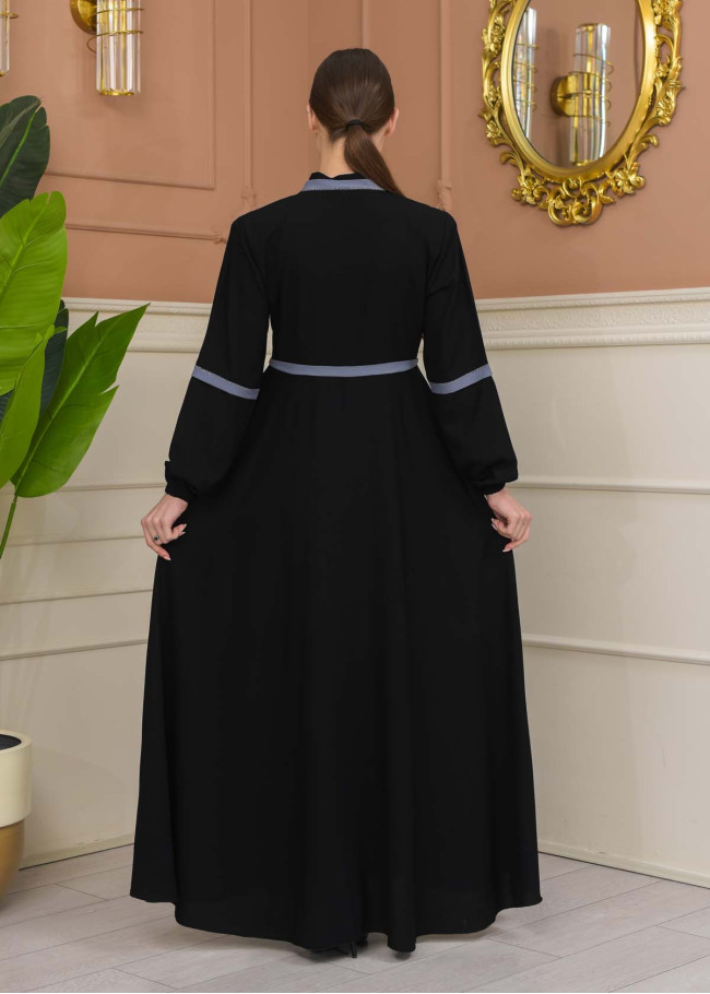 Modest Rose Risa Abaya 688 - blue