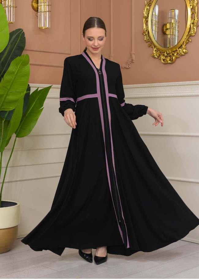 Modest Rose Risa Abaya 688 - lilac