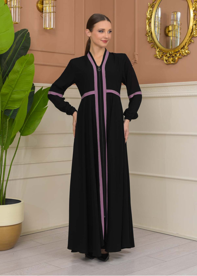 Modest Rose Risa Abaya 688 - lilac