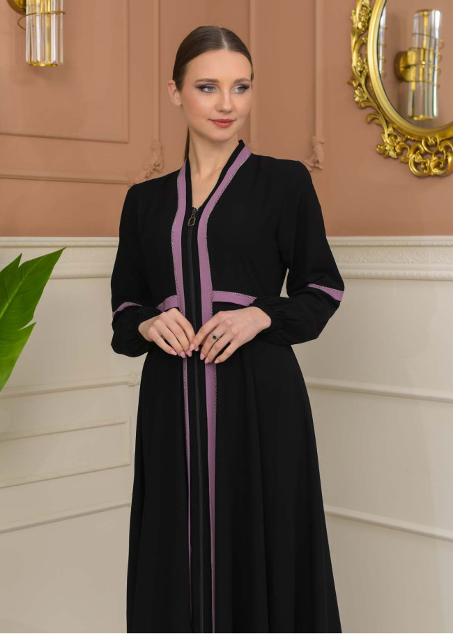 Modest Rose Risa Abaya 688 - lilac