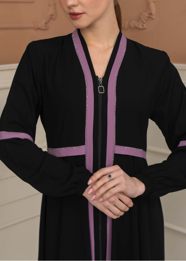Modest Rose Risa Abaya 688 - lilac