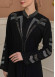 Modest Rosa Risa Abaya Adorned with Crystals 689 - black