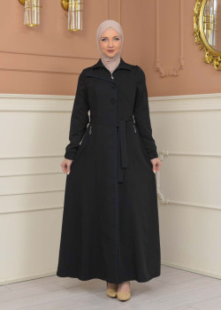 مانطو برادا نسائي 1230 - اسود