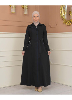 مانطو برادا نسائي 1230 - اسود