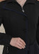 Modest Topcoat With Buttoned Detail 1230 - black