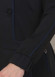 Modest Topcoat With Buttoned Detail 1230 - black