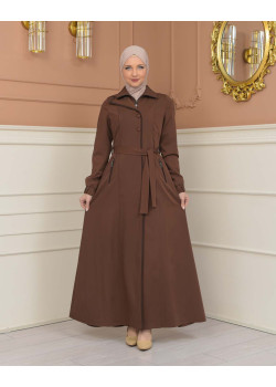 مانطو برادا نسائي 1230 - ترابي