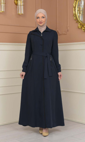 مانطو برادا نسائي 1230 - كحلي