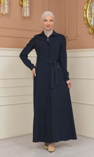 مانطو برادا نسائي 1230 - كحلي