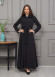 Belted Hooded Hijabi Prada Topcoat 1231 - black
