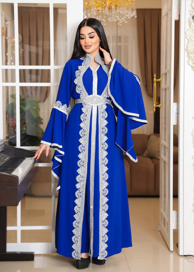 قفطان جيسيكا قطعتين 4111 - ازرق