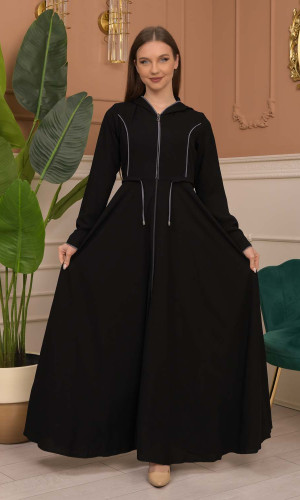 عباية روز رايز 695 - رمادي