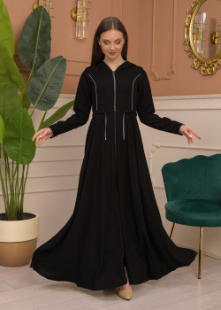 عباية روز رايز 695 - رمادي