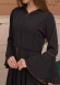 Hooded-Belted Prada Abaya 696 - brown