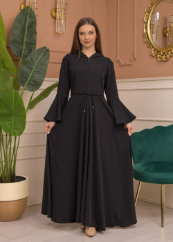 عباية برادا 696 - اسود