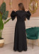 Hooded-Belted Prada Abaya 696 - khaki