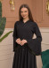 Hooded-Belted Prada Abaya 696 - khaki