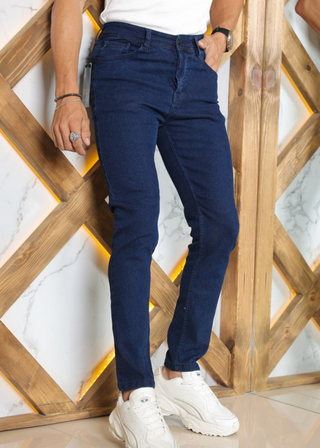 Slim Fit Erkek Jean Pantolon kod 2000 - Kot rengi