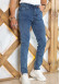 Slim Fit Erkek Jean Pantolon kod 2000 - Mavi