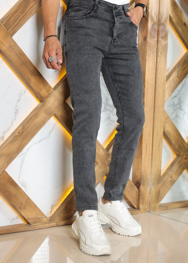 Slim Fit Erkek Jean Pantolon kod 2000 - Füme