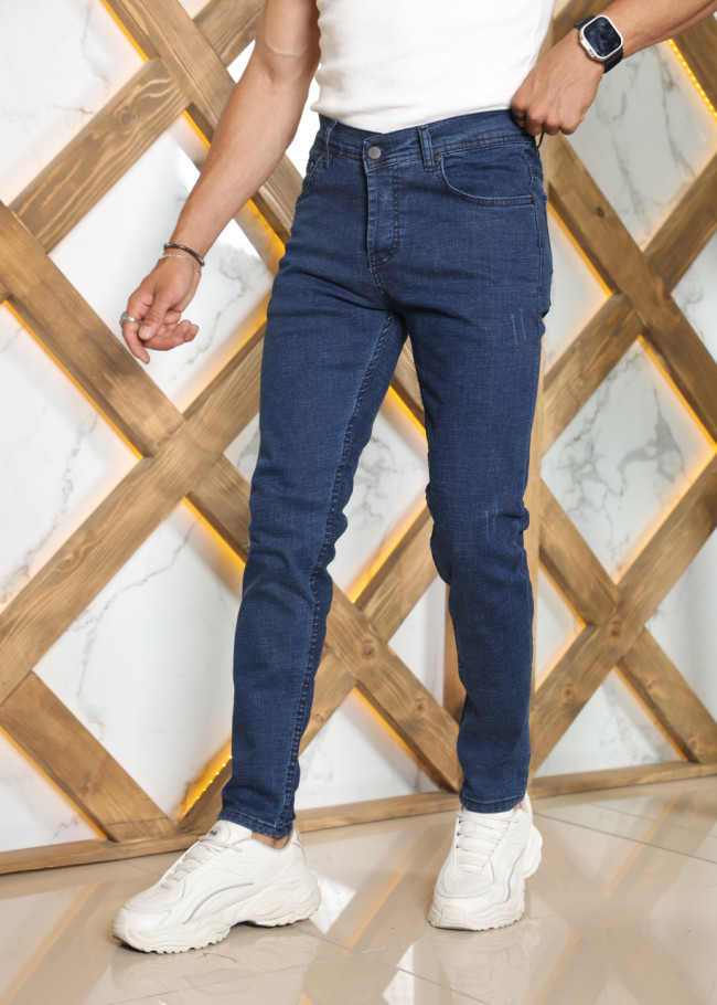 Slim Fit Erkek Jean Pantolon kod 2002 - Kot rengi