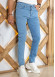 Slim Fit Erkek Jean Pantolon kod 2002 - Mavi