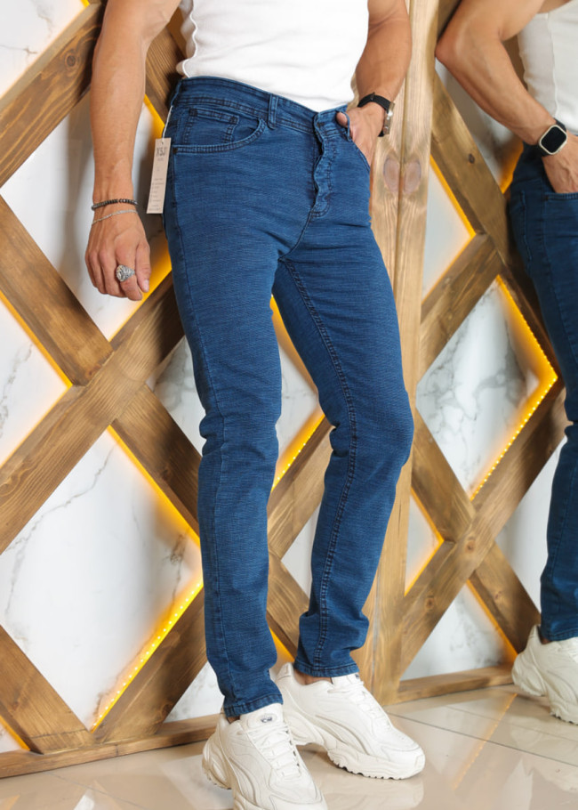 Slim Fit Erkek Jean Pantolon kod 2003 - Kot rengi