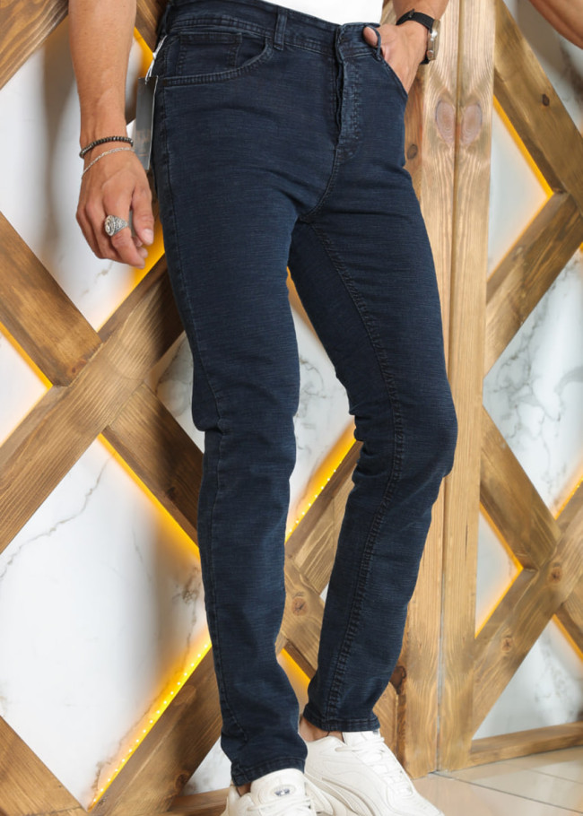 Slim Fit Erkek Jean Pantolon kod 2003 - Füme
