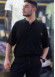 2-Piece Mens Summer Shorts Set Kod 2200 - black