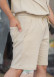 2-Piece Mens Summer Shorts Set Kod 2200 - beige