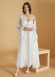 Long Bridal Morning Gown | Product Code: 7005 - white