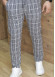 Formal - Sport - Checkered Pants | Code: 2004 - gray