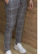 Formal - Sport - Checkered Pants | Code: 2009 - burgundy