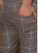 Formal - Sport - Checkered Pants | Code: 2009 - burgundy