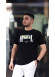 تيشيرت رجالي - تصميم عصري ومريح كود 2300  - اسود