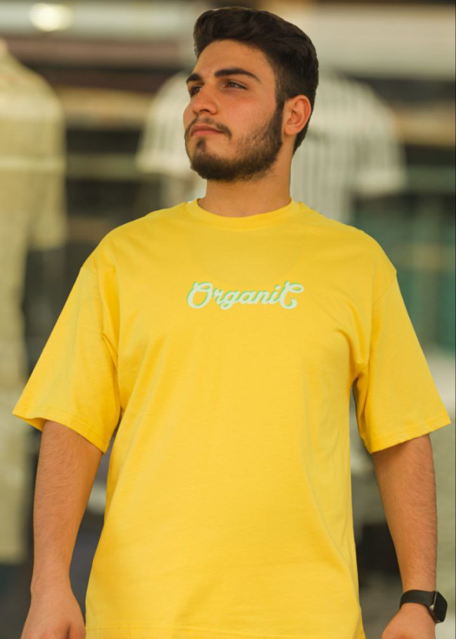 Mens T-Shirt - Modern and Comfortable Design Code 2302  - yellow