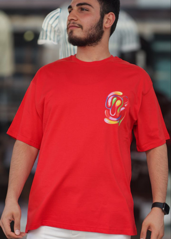 Mens T-Shirt Code 2304 - red
