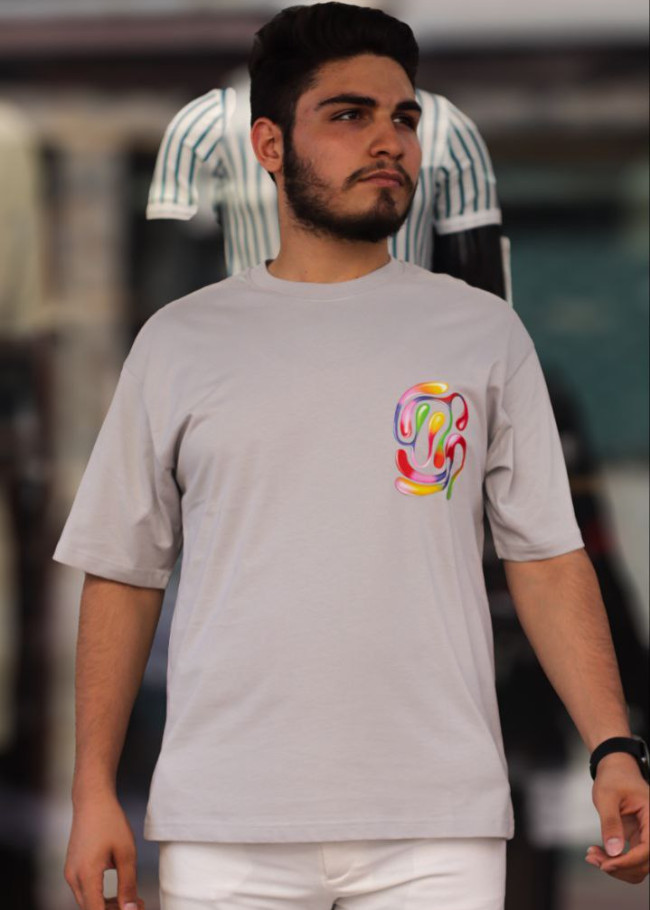 Mens T-Shirt Code 2304 - gray