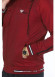 Mens Tracksuit 2206 Parachute Fabric with Removable Hood  - burgundy
