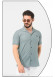Klasik Erkek Kısa Kollu Gömlek - 2401 - mint