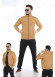 Mens Three-Piece Tracksuit - 2204  - tan