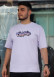 Mens T-Shirt with Back Print and Modern Design - 2307 - lilac