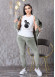 Velvet Slim Fit Tracksuit - 3 Piece Set 1011 - mint
