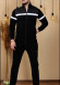 Two-Piece Sports Set - Code 2202 - black