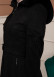 Shaomah Winter Coat with Fur Hood - Code 1361 - black