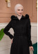 Shaomah Winter Coat with Fur Hood - Code 1361 - black