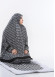 Lycra Sandy Prayer Set with Mushaf Bag and Prayer Mat - Code 701 - mint